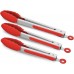 G-Well  Stainless Steel Kitchen Tong Set 3pcs 